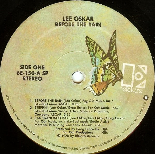 Lee Oskar ~ Before The Rain (Vinyl) - Djungel & Jazz