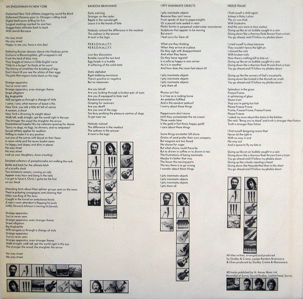 Godley Creme ~ Freeze Frame (Vinyl) - Djungel & Jazz