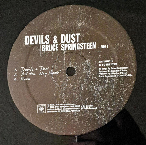 Bruce Springsteen ~ Devils & Dust (Vinyl) - Djungel & Jazz