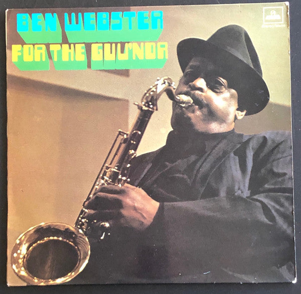 Ben Webster : For The Guv'nor (LP, Album)