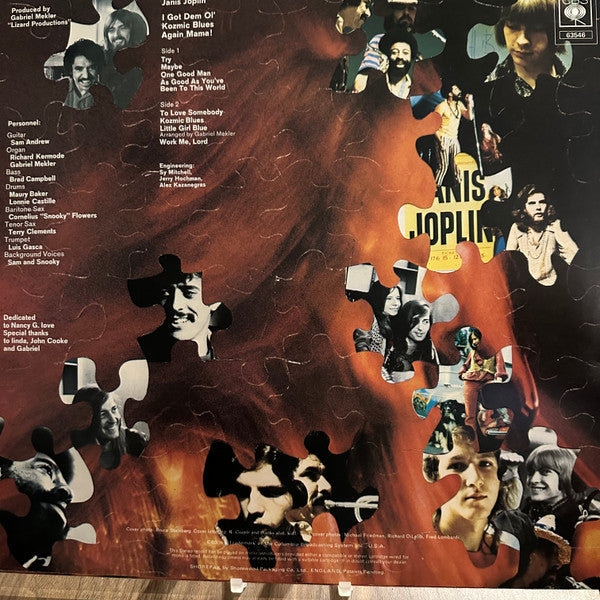 Janis Joplin ~ I Got Dem Ol' Kozmic Blues Again Mama! (Vinyl) - Djungel & Jazz