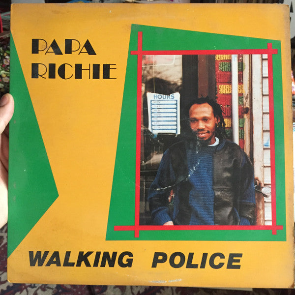 Richard Whitely : Walking Police (12", EP)