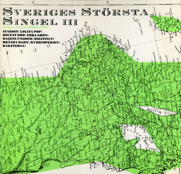Various : Sveriges Största Singel III (LP, Comp)