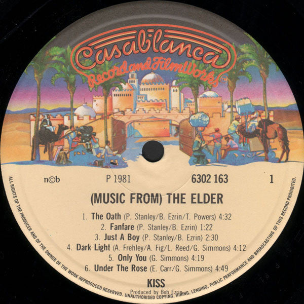 Kiss ~ (Music From) The Elder (Vinyl) - Djungel & Jazz