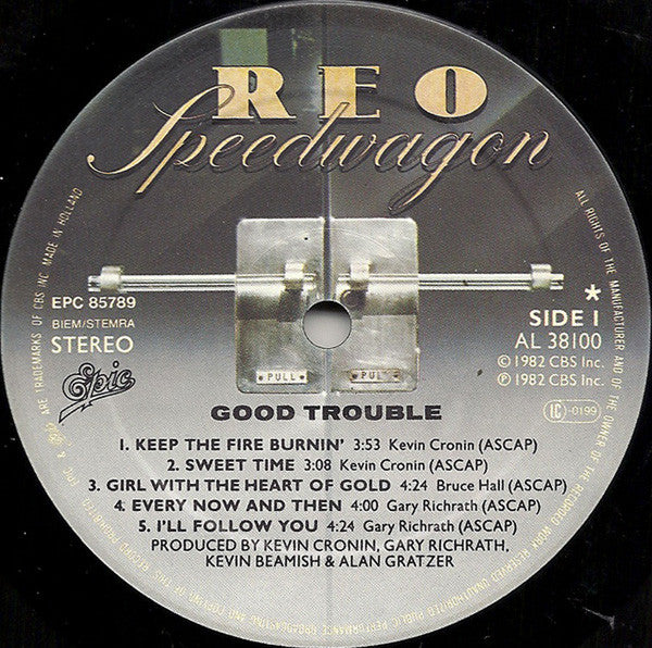 REO Speedwagon ~ Good Trouble (Vinyl) - Djungel & Jazz