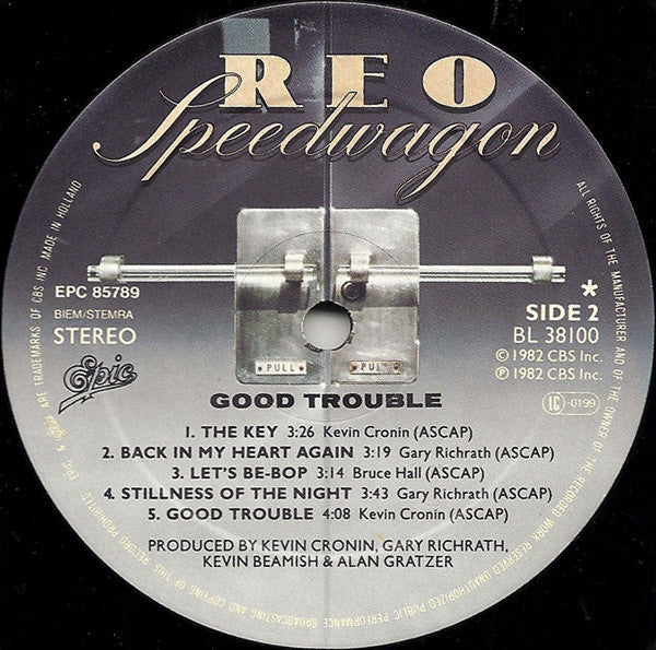 REO Speedwagon ~ Good Trouble (Vinyl) - Djungel & Jazz