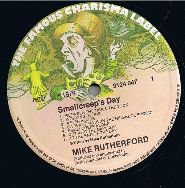 Mike Rutherford ~ Smallcreep's Day (Vinyl) - Djungel & Jazz