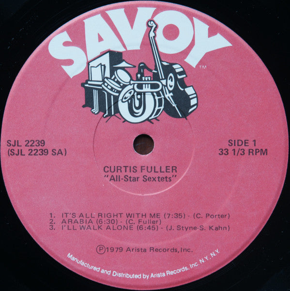 Curtis Fuller : All-Star Sextets (2xLP, Album, Comp)