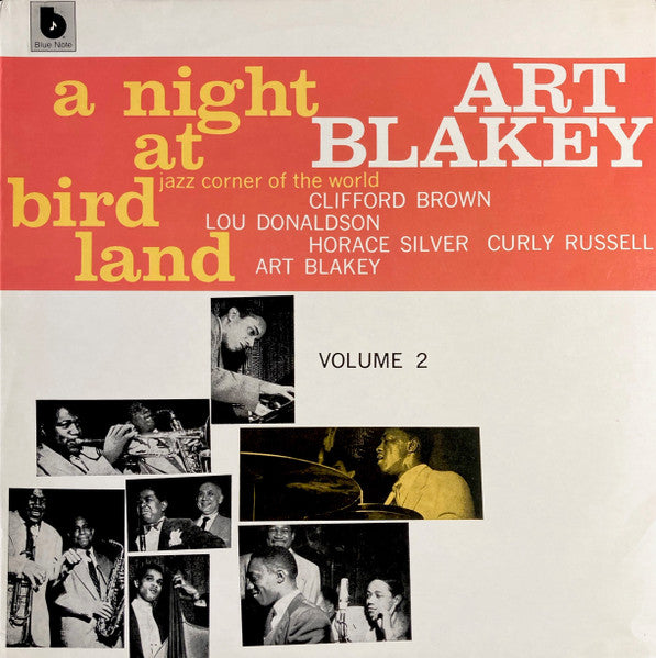 Art Blakey Quintet ~ A Night At Birdland, Volume 2 (Vinyl) - Djungel & Jazz