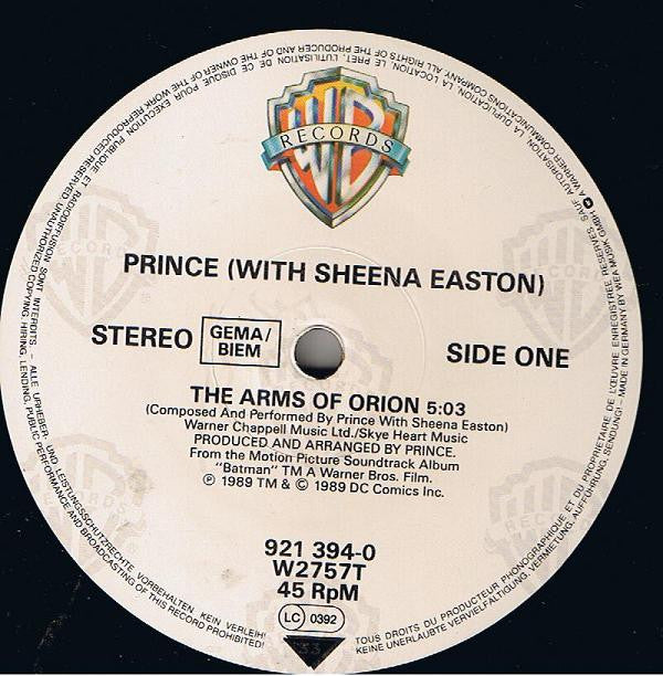 Prince With Sheena Easton ~ The Arms Of Orion (Vinyl) - Djungel & Jazz