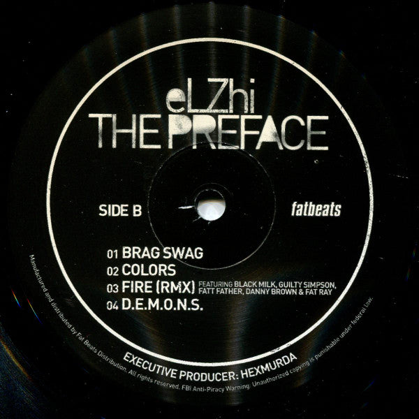 Elzhi ~ The Preface (Vinyl) - Djungel & Jazz