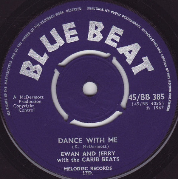 Ewan And Jerry* With The Carib Beats : Oh Babe (7", Single)