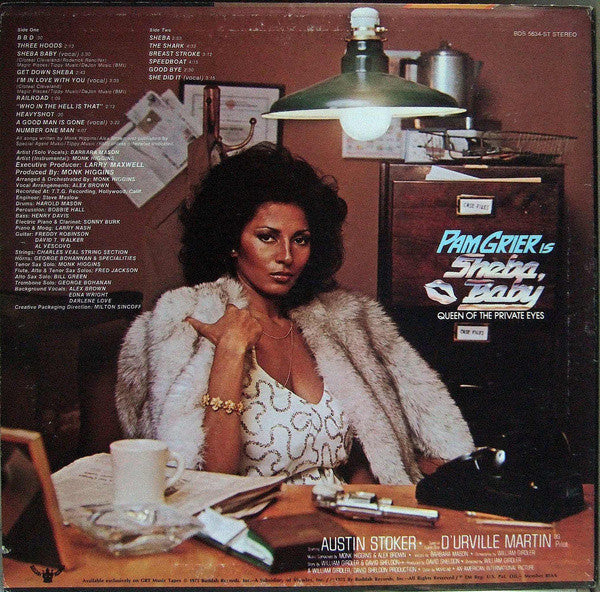 Monk Higgins & Alex Brown ~ Sheba, Baby (Vinyl) - Djungel & Jazz