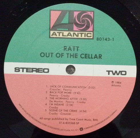 Ratt ~ Out Of The Cellar (Vinyl) - Djungel & Jazz