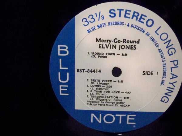 Elvin Jones : Merry Go Round (LP, Album, All)
