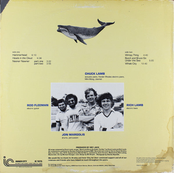 Dry Jack ~ Whale City (Vinyl) - Djungel & Jazz