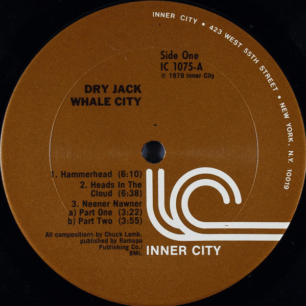Dry Jack ~ Whale City (Vinyl) - Djungel & Jazz