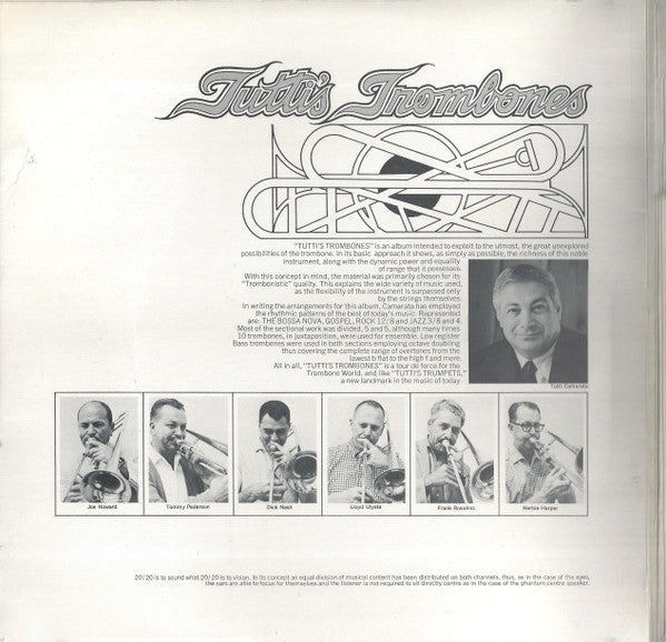 Tutti's Trombones : Tutti's Trombones (LP)