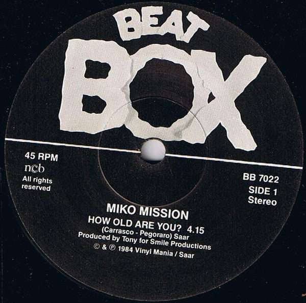 Miko Mission ~ How Old Are You? (Vinyl) - Djungel & Jazz