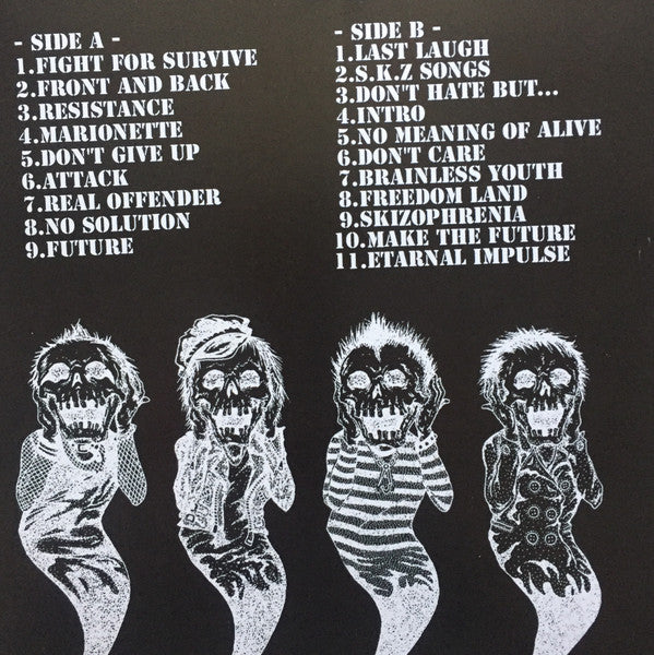 Skizophrenia ~ Single-Ticket To Demo-Lition (Vinyl) - Djungel & Jazz