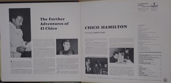 Chico Hamilton ~ The Further Adventures Of El Chico (Vinyl) - Djungel & Jazz