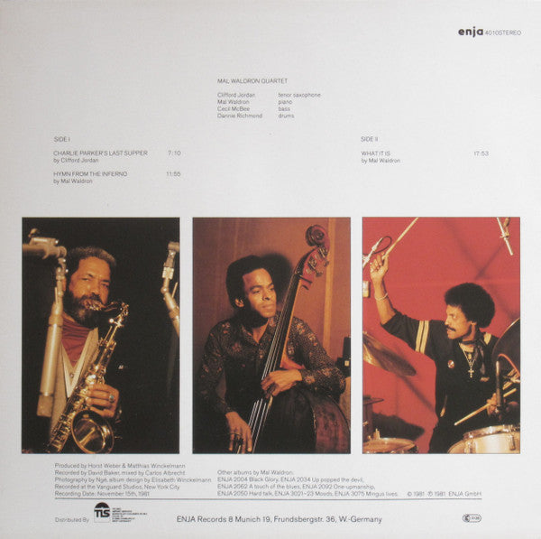Mal Waldron : What It Is (LP, Album)