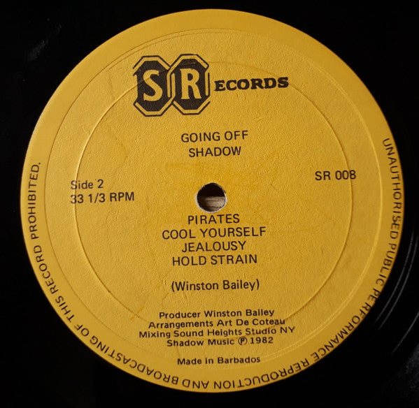 Shadow (11) : Going Off (LP, Album, yel)