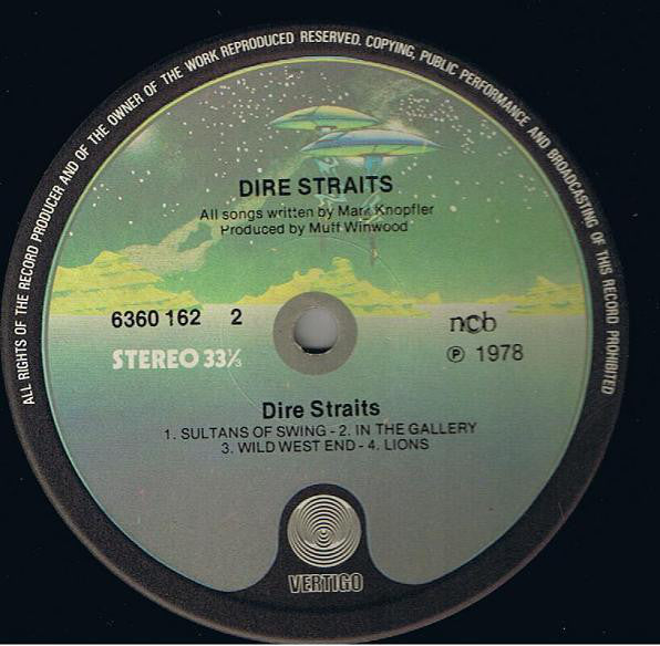 Dire Straits ~ Dire Straits (Vinyl) - Djungel & Jazz