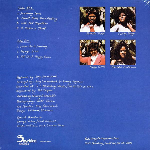 Pam Todd And Love Exchange : Let's Get Together (LP, Album, RE)