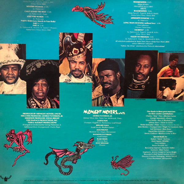 Midnight Movers Unlimited ~ Follow The Wind (Vinyl) - Djungel & Jazz