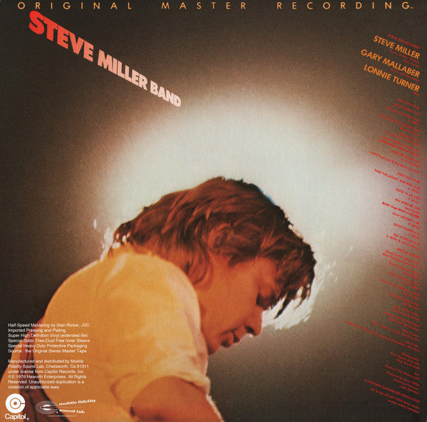 Steve Miller Band ~ Fly Like An Eagle (Vinyl) - Djungel & Jazz
