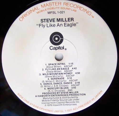 Steve Miller Band ~ Fly Like An Eagle (Vinyl) - Djungel & Jazz
