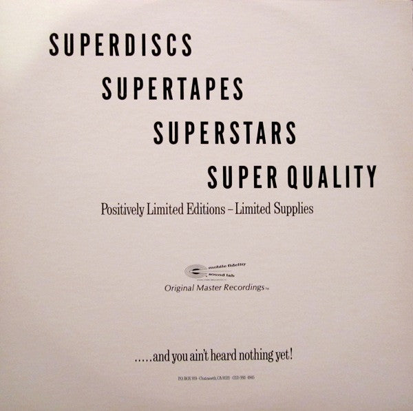 Steve Miller Band ~ Fly Like An Eagle (Vinyl) - Djungel & Jazz