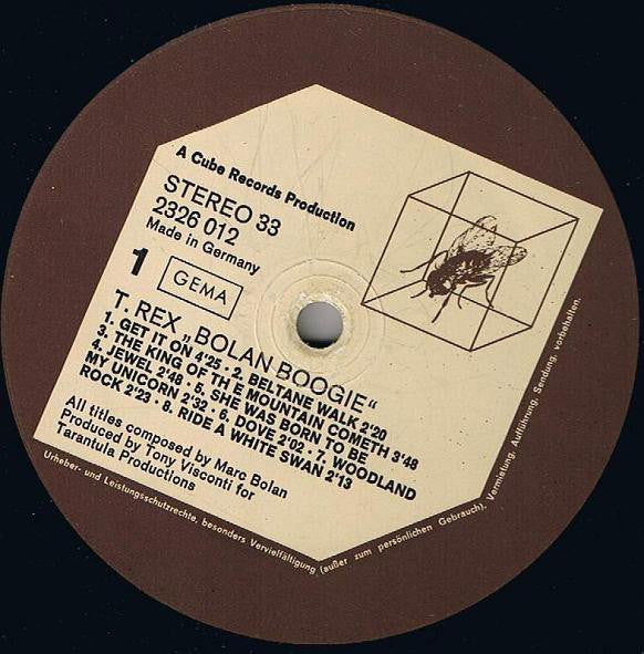 T. Rex ~ Bolan Boogie (Vinyl) - Djungel & Jazz