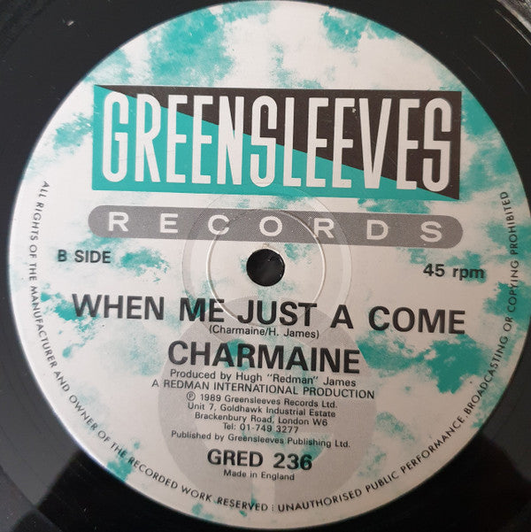 Papa San / Charmaine* : Girl You Love Me / When Me Just A Come (12")