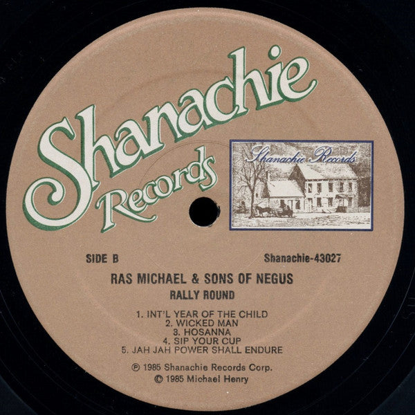 Ras Michael & The Sons Of Negus : Rally Round (LP, Comp)