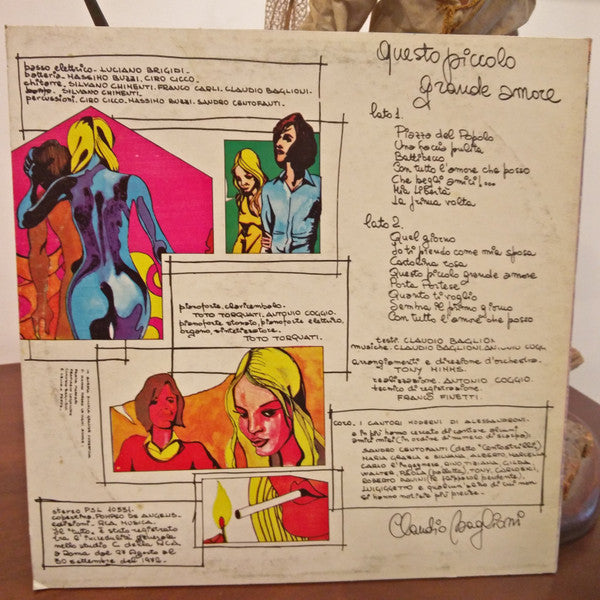 Claudio Baglioni ~ Questo Piccolo Grande Amore (Vinyl) - Djungel & Jazz