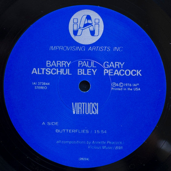 Barry Altschul, Paul Bley, Gary Peacock : Virtuosi (LP, Album)
