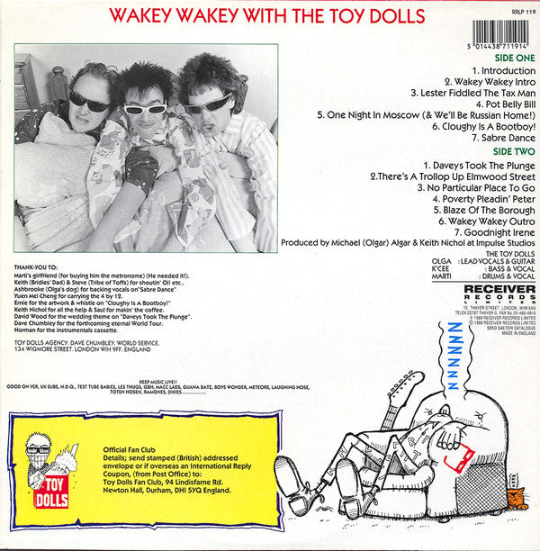 Toy Dolls ~ Wakey Wakey! (Vinyl) - Djungel & Jazz