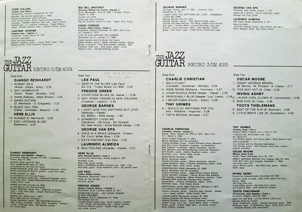 Various ~ The Jazz Guitar (Vinyl) - Djungel & Jazz