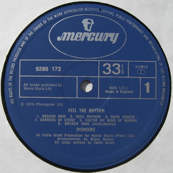 Pioneers ~ Feel The Rhythm (Vinyl) - Djungel & Jazz