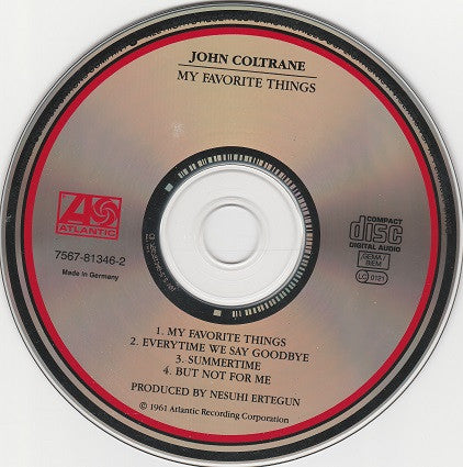 John Coltrane ~ My Favorite Things (Vinyl) - Djungel & Jazz