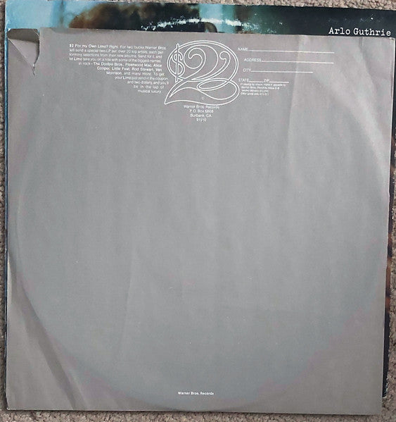 Arlo Guthrie ~ Washington County (Vinyl) - Djungel & Jazz