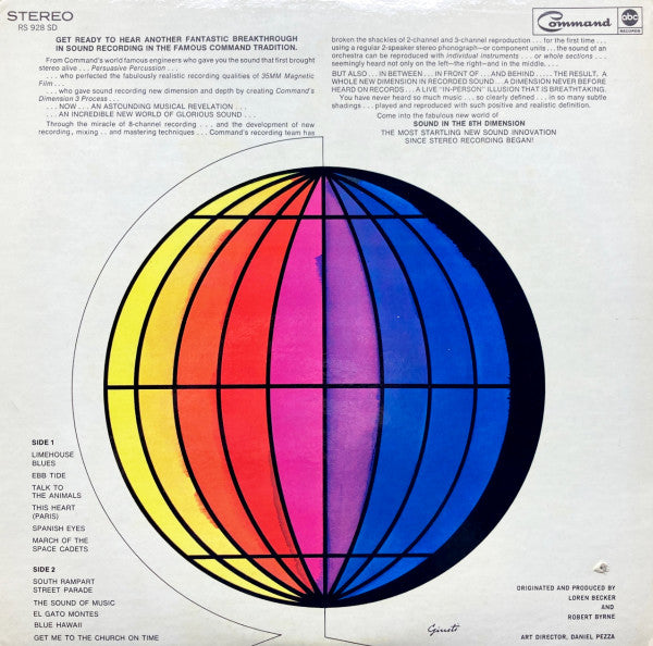 Bobby Byrne And His Orchestra ~ A New World Of Stereo: Sound In The Eighth Dimension (Vinyl) - Djungel & Jazz