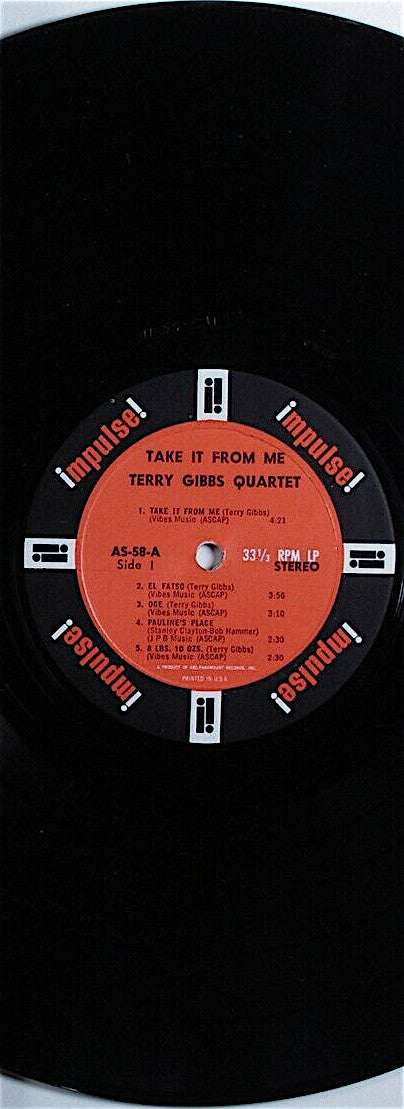 Terry Gibbs Quartet ~ Take It From Me (Vinyl) - Djungel & Jazz
