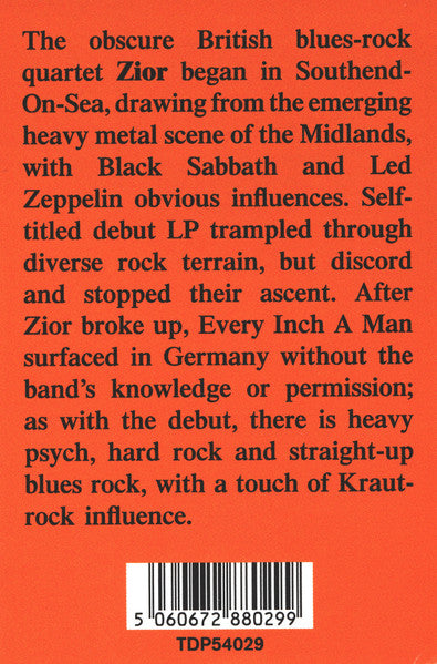 Zior ~ Every Inch A Man (Vinyl) - Djungel & Jazz