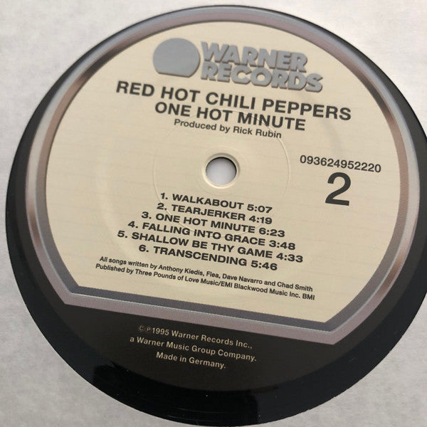 Red Hot Chili Peppers ~ One Hot Minute (Vinyl) - Djungel & Jazz