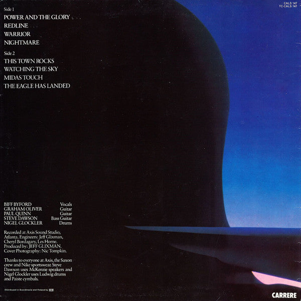 Saxon ~ Power & The Glory (Vinyl) - Djungel & Jazz