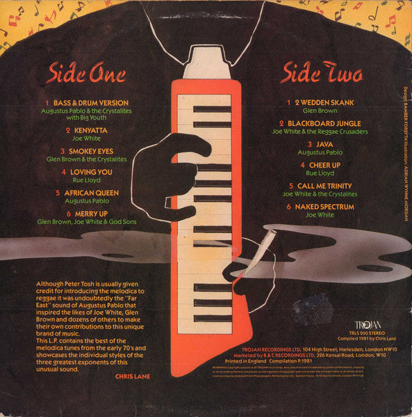 Various : Melodica Melodies (LP, Comp, blu)