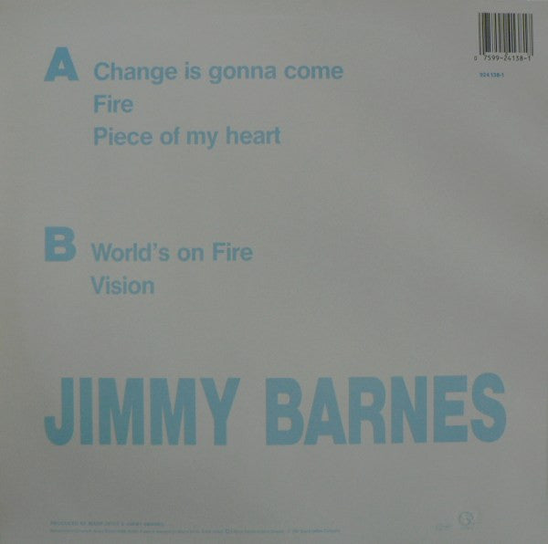 Jimmy Barnes : For The Working Class Man (12", EP)